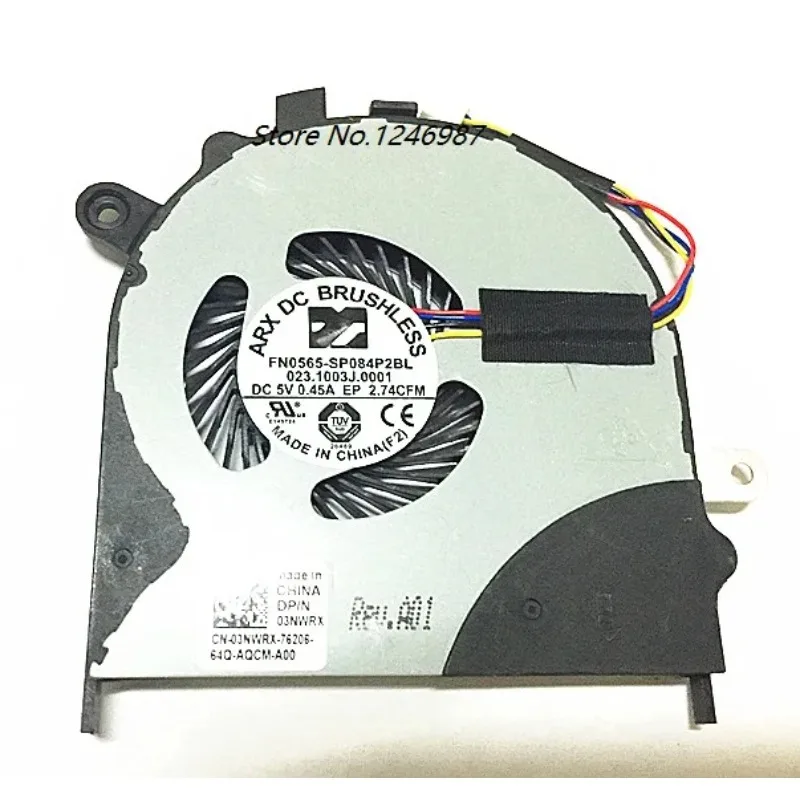 

New laptop CPU Cooling fan for Dell Inspiron 7347 7348 13-7000 7353 7359 7558 7568 P57G Fan