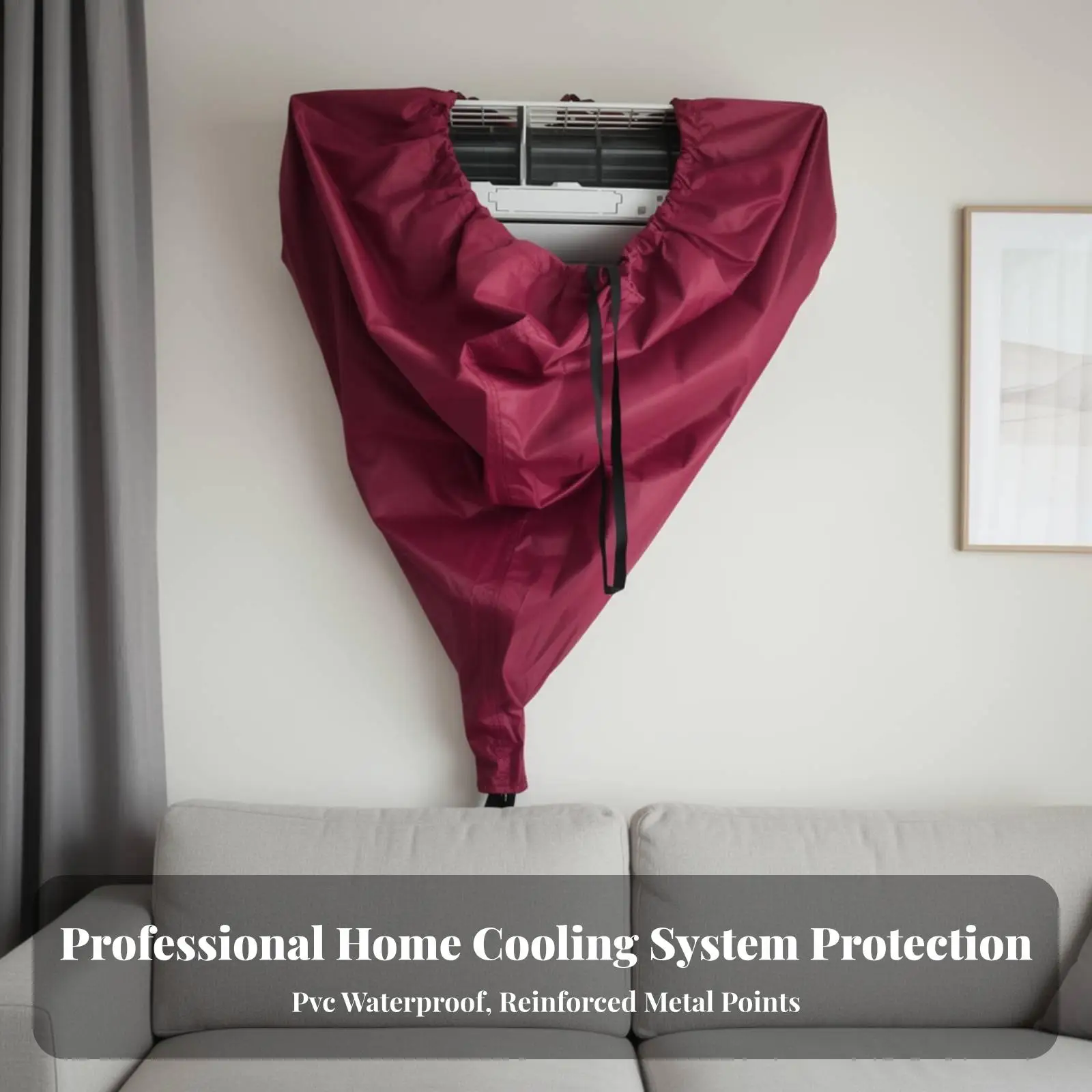 Air Conditioning Wash Bag Waterproof Air Conditioner Service Bag Lightweight