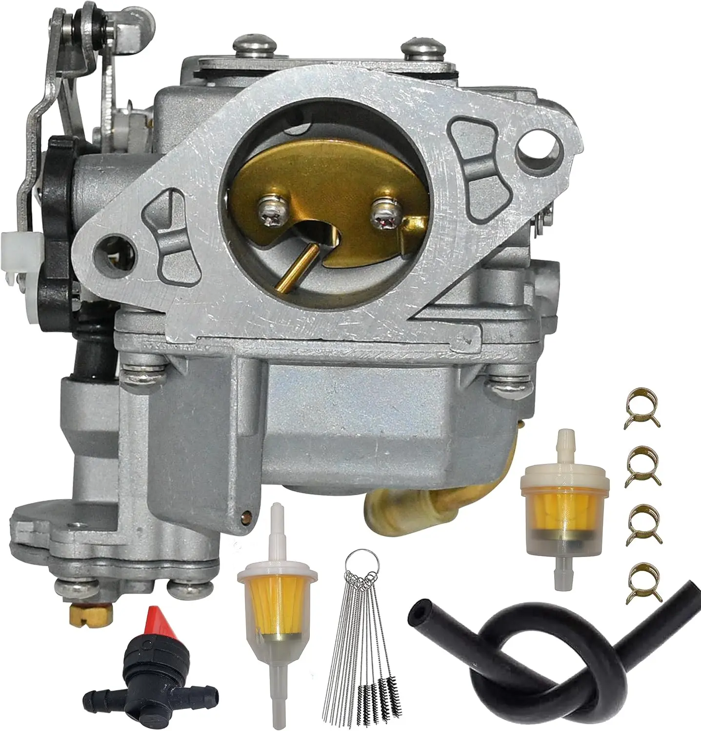 3303-895110T01Carburetor Fit for 2006-2008Mercury Mercruiser Quicksilver8HP 9.9HP 4-Stroke Outboard Motor，Replace3303-8M0104462