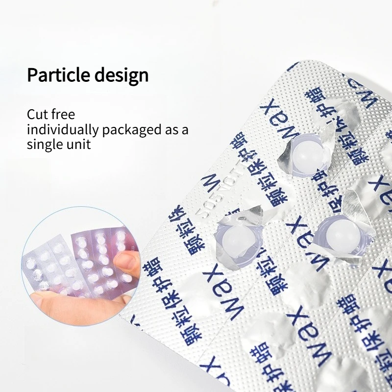 Dental Materials Granule Portable Protective Wax Orthodontic Braces Anti Grinding Mouth Dental Wax Independent Installation