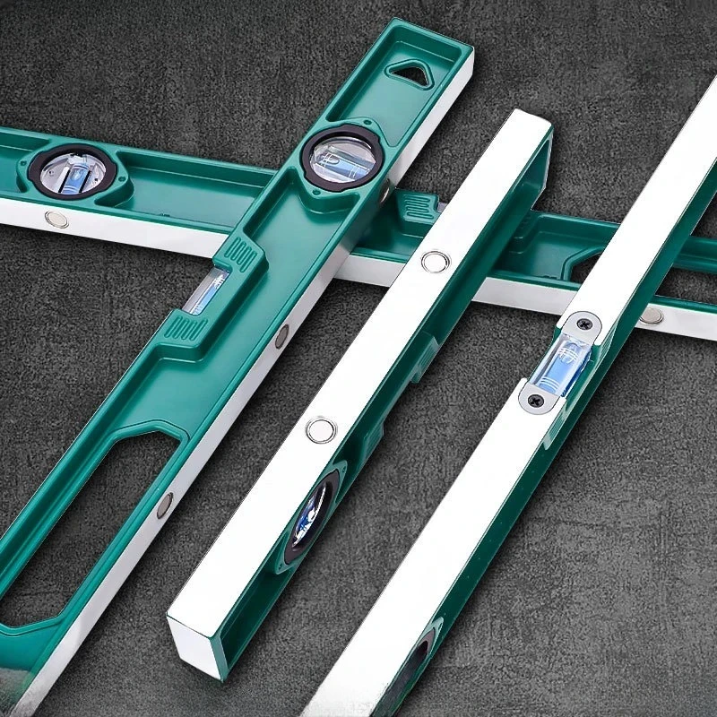 Professional High Precision Solid Cast Aluminum Anti Falling Strong Magnetic Multifunction Bubble Level Gauge