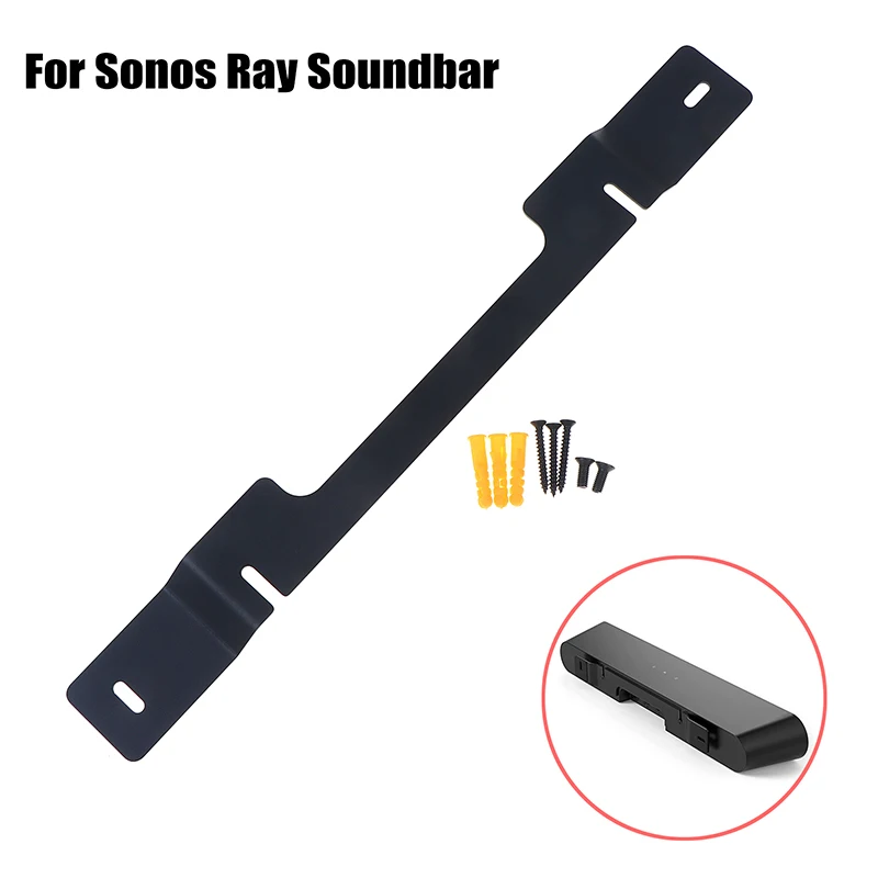 Soundbar Wall Mount Bracket Floating Style Mounting Bracket Accessories For Sonos Ray Soundbar Mount Wall Under TV