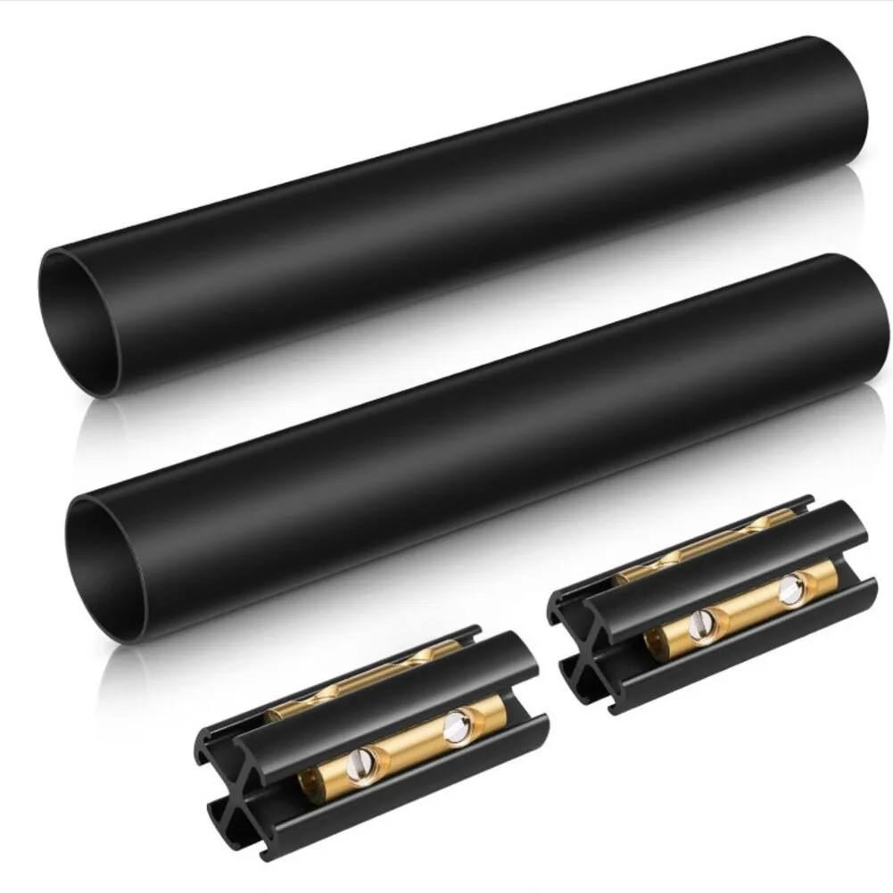 Brass Connector Underground Wire Kit Black Splicing Kit Fits 14 3 To 8 3 1.3-inch Diameter Tubing 8-inch Tubing