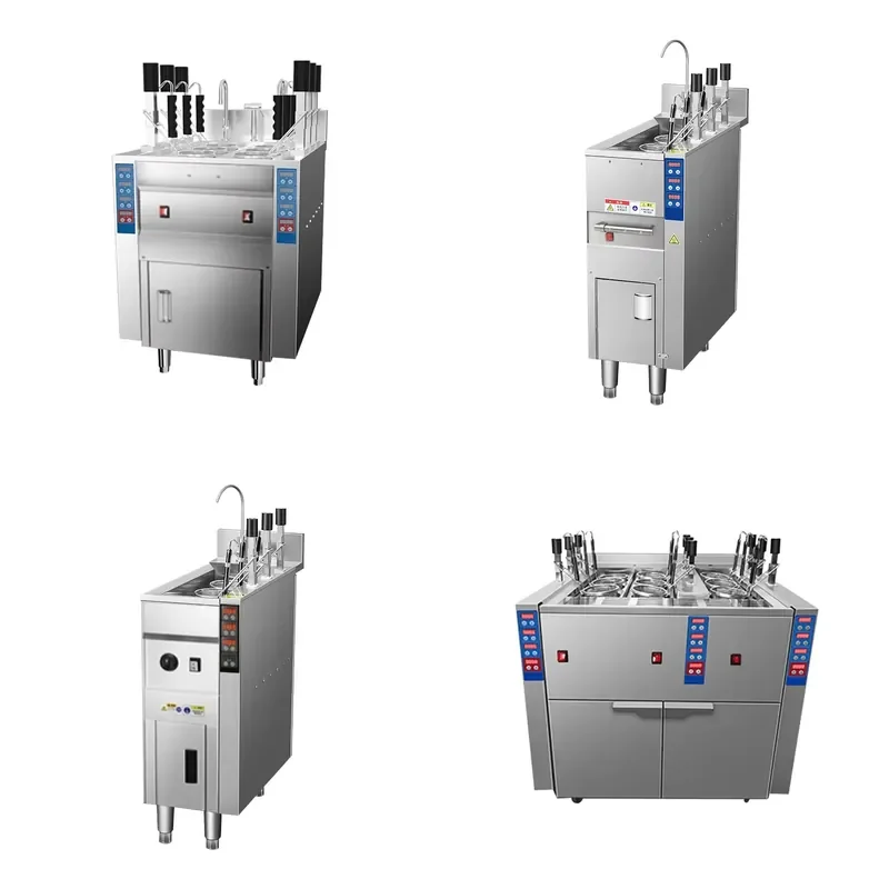 

In-Smart Stainless Steel Commercial Kitchen Equipment Automatic 6-Basket Noodle Cooker Pasta Commercial Kitchen Equipment