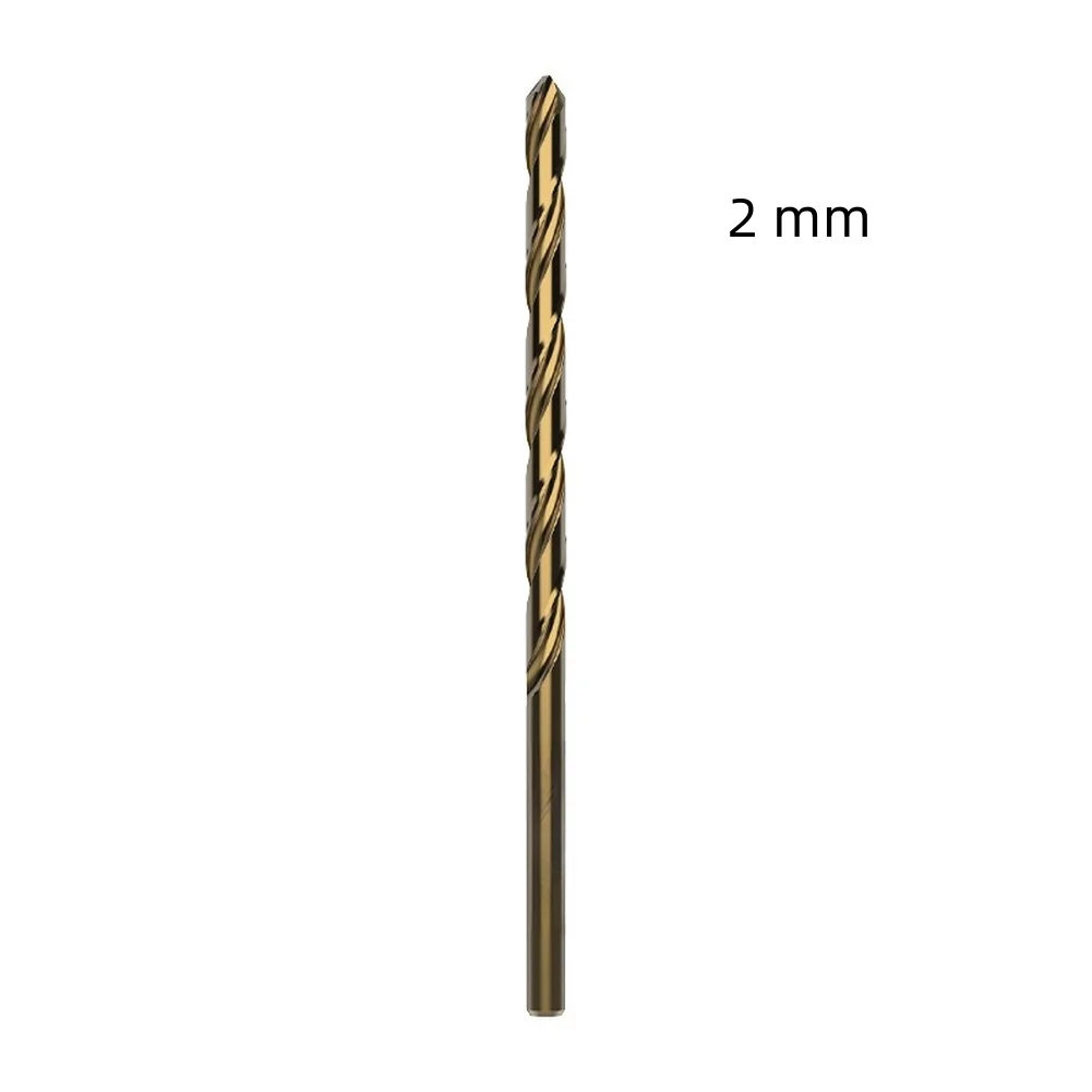 High Performance Steel Drill Bits High Performance Steel Twist Drill Bits 135 Degree Double Relief Angle Smooth Cutting Edge
