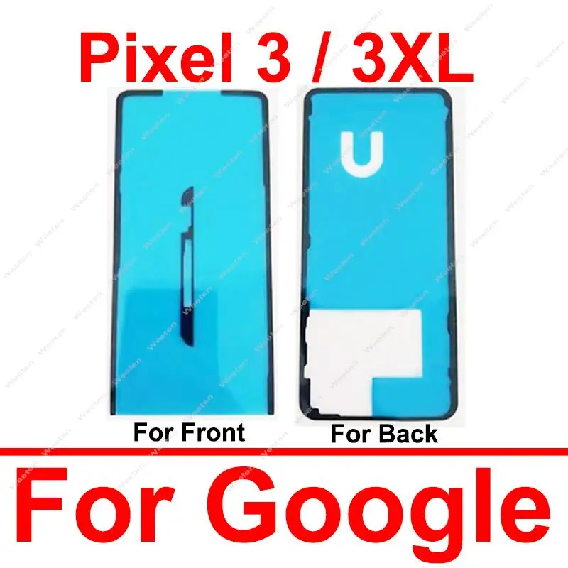 LCD+Back Adhesive For Google Pixel 3 3 XL 3xl Front Screen Adhesive Sticker Glue Rear Cover Adhesive Sticker Repalcement