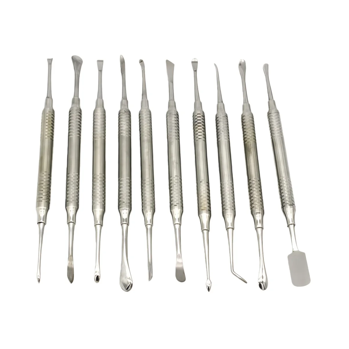 

Dental 10pcs/set Dental Double Ends Implant Periosteal Elevator Tool for Retracting Separator Dental Surgical Supplies