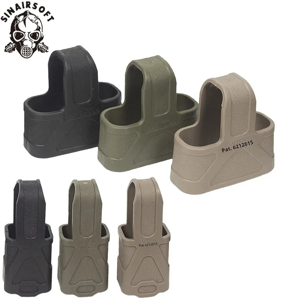SINAIRSOFT Hunting Rubber Case 7.62 5.56 9mm Fast Magazine Cover For M4 M16 AR15 AK Glock 17 M9