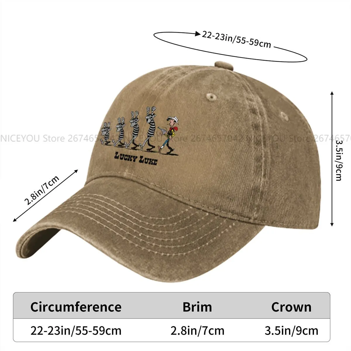 Arrested Dalton Brothers Baseball Cap Men Hats Women Visor Protection Snapback Lucky Luke Cartoon Comic Caps