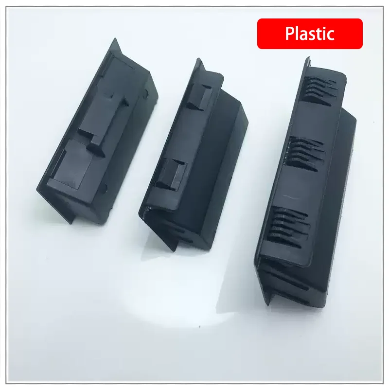 

25pcs Black Nylon Cabinet Door Handle for Industrial Electrical And Mechanical Equipment Hidden Embedded