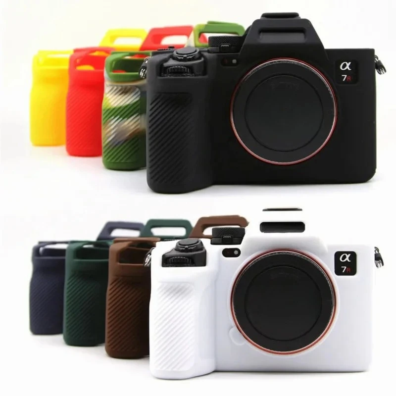 

Silicone rubber case body protector cover For Sony a7r5 a7r4/Ilce 7rm4 ilce-7rm4 a7r4a soft camera a7R v IV