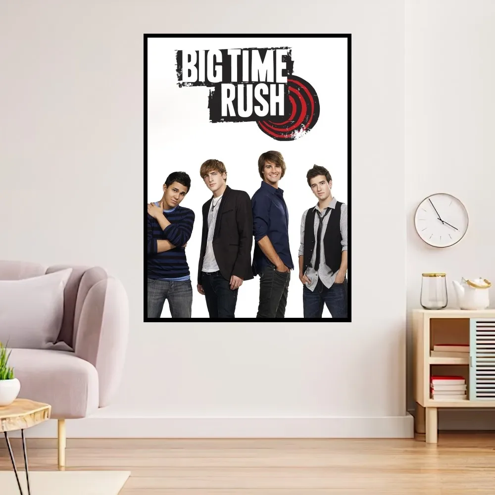 Band Big Time Rush BTR Poster Prints Wall Painting Bedroom Living Room Decoration Office Small