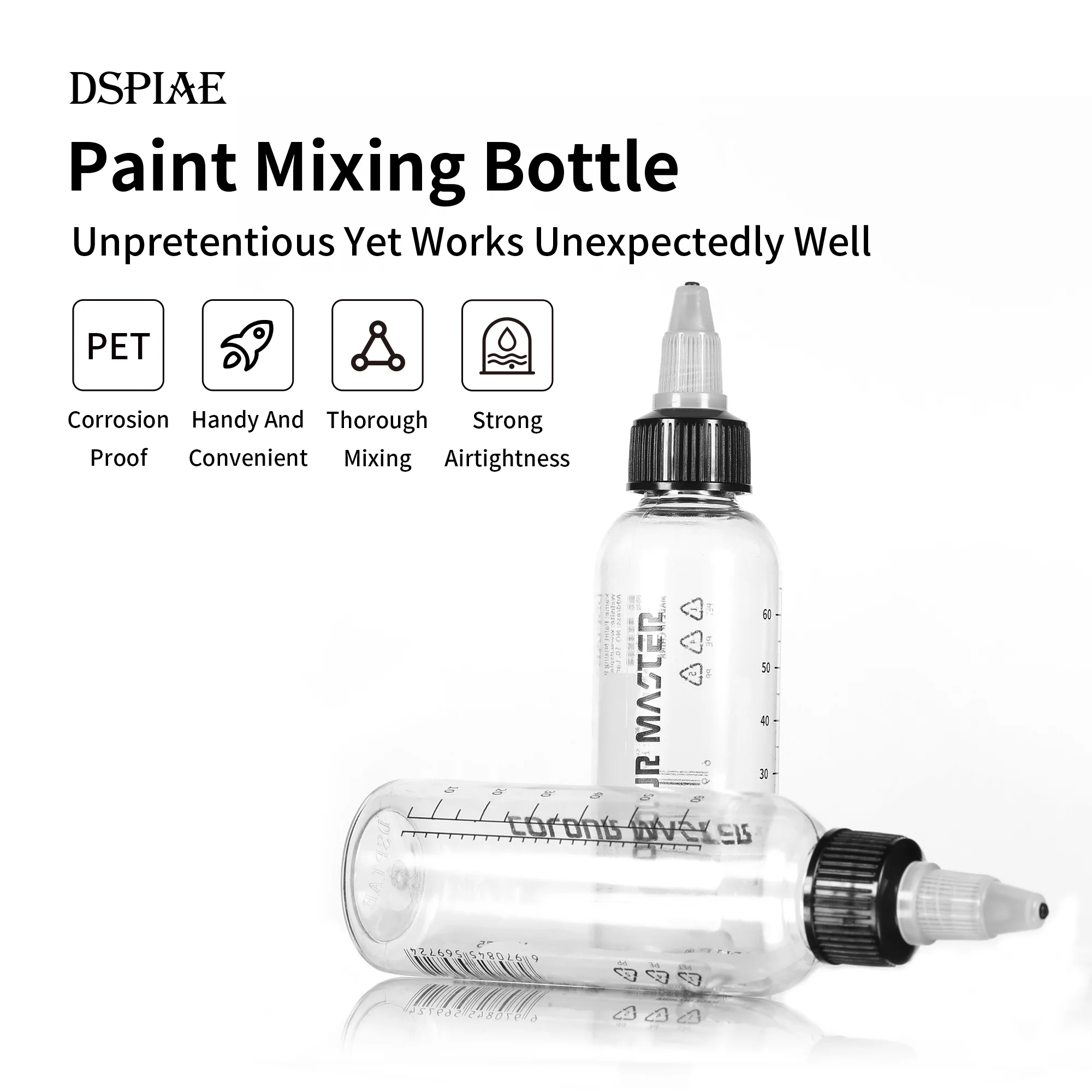 DSPIAE Paint Bottles 75ml Military Model Making Tool Assembly Retrofit Gundam Hobby DIY