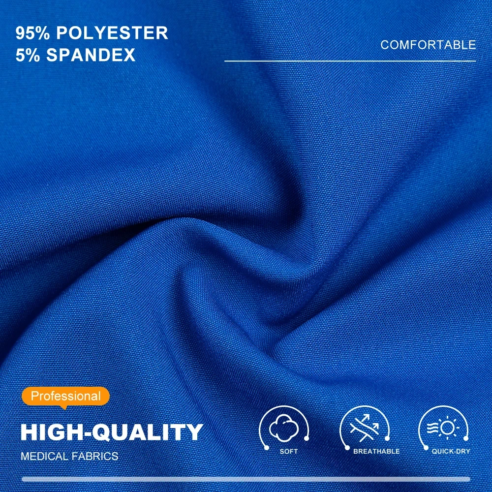 Solid Color Work Pants High Quality Women's Elastic Waist Doctor White Scrub Pants Spring Autumn Nurse Dental Care Uniform Pant