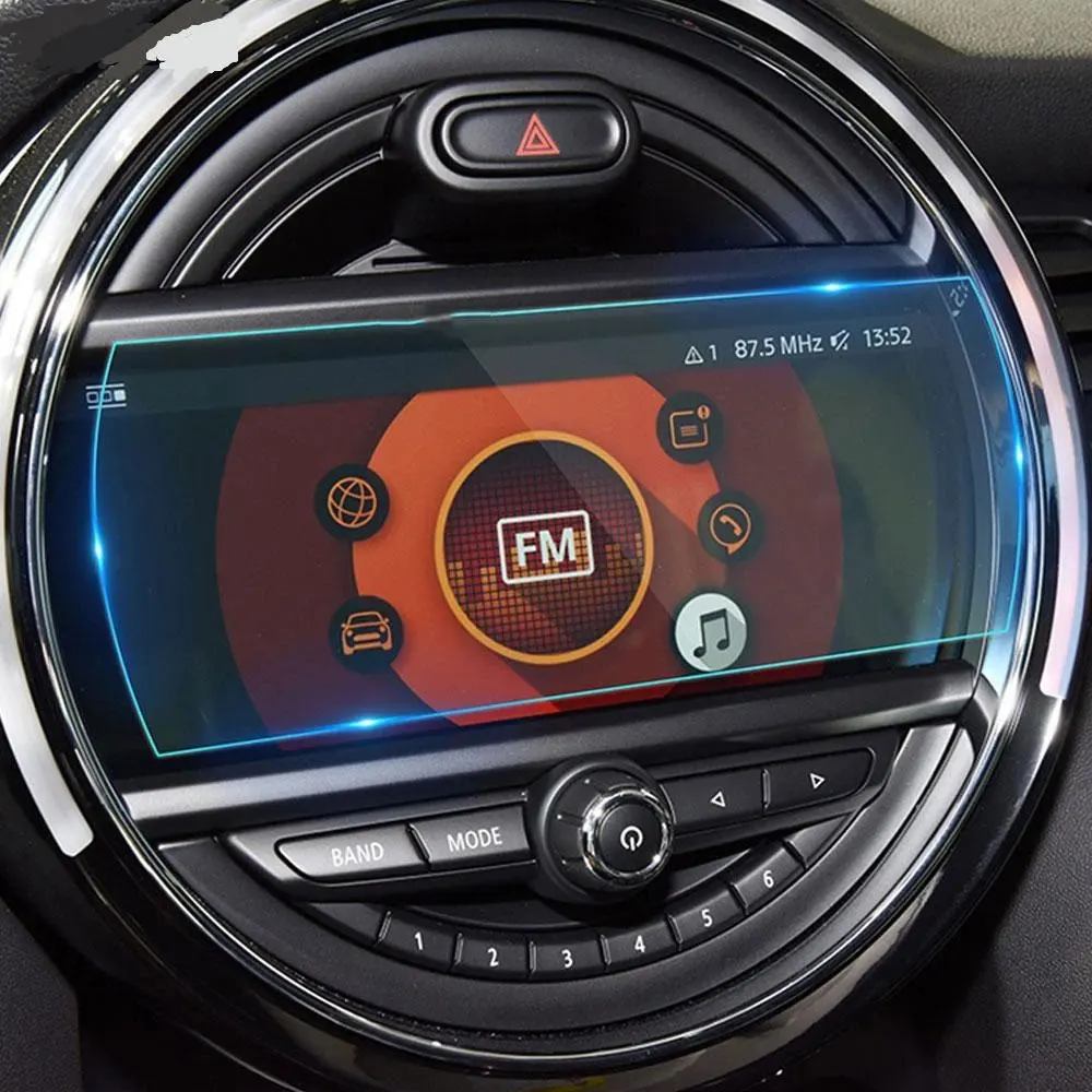 Auto GPS Navigation Gehärtetem glas Schutz Film Für MINI Cooper F54 F55 F56 F57 F60 Countryman 2017 2018 2019-2022 LCD bildschirm