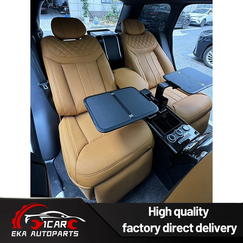 For Range Rover Rear 5-Seat to 4-Seat Conversion Seat 140° Recline Electric Adjustment Heating Massage Luxury VIP Seat Kit