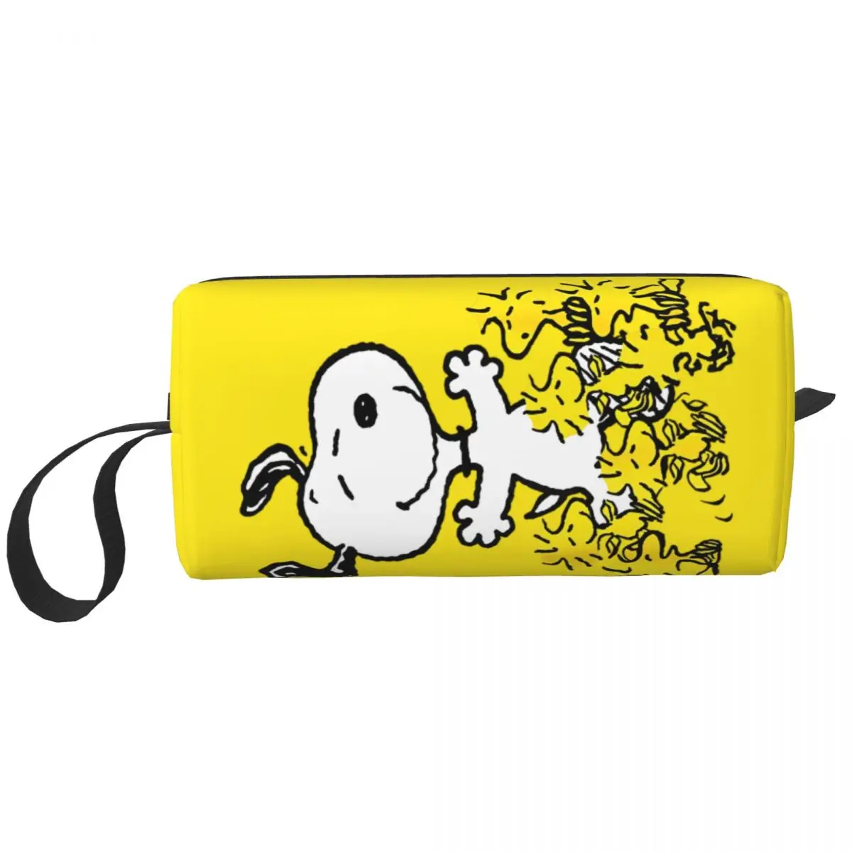 Snoopy Chick Party Cosmetic Bag for Women Makeup Bags Cartoon Travel Water Resistant Toiletry Bag Organizer Pouch