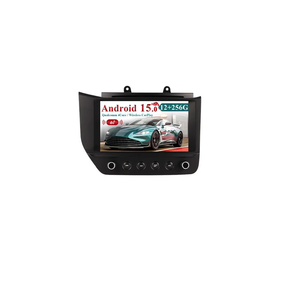 10.33 inch For Maserati GT 2007 to 2015 Car auto carplay Android 15.0 Radio Multimedia Player GPS navigation screen Head Unit
