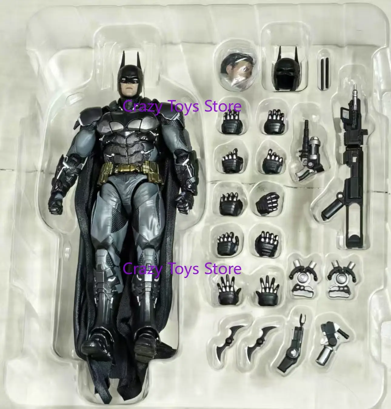 

In Stock New 1/12 Arkham Knight Action Figures V8.04 Suit Batman 002 Deathstroke Dc Multiverse Superman Statue Lpzz Toys