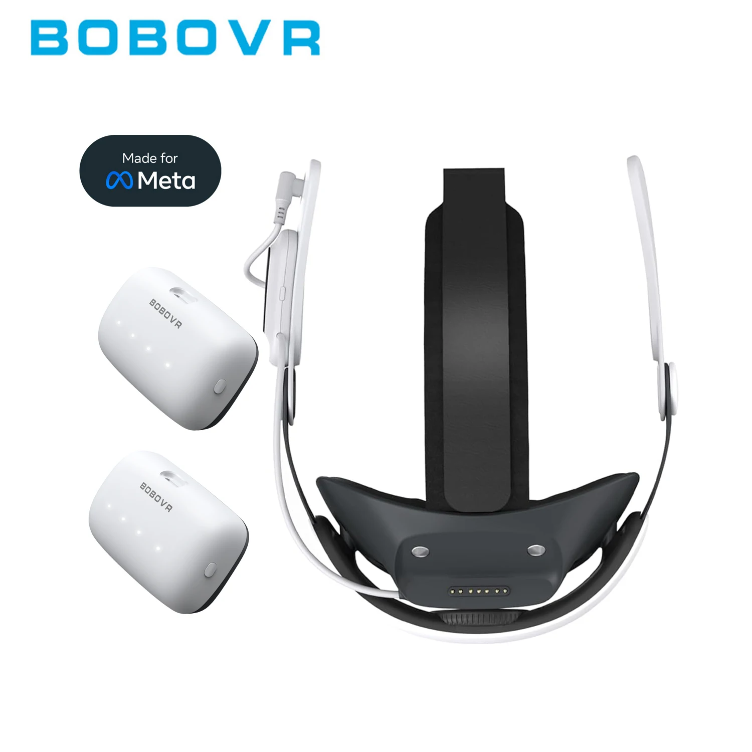 BOBOVR E3 Pro Tiwn Battery Strap Accessories Compatible with Meta