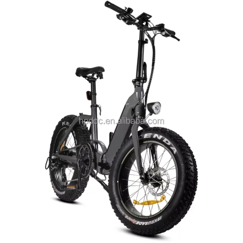 Hot Sell 2024 48V 750w Folding E Bike 20 Inch Rear Hub Motor Electric Bicycle 15Ah Electric Foldable Bike with Lithium Battery