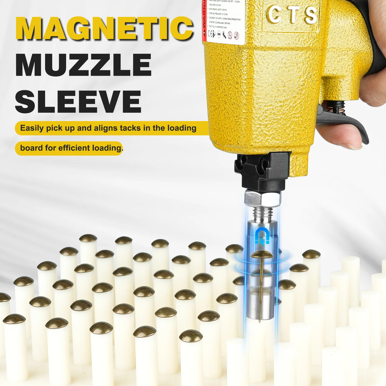 Pistolet à Clous Décoratif Meite 1400 – Pneumatique, Pour Rembourrage De Canapé