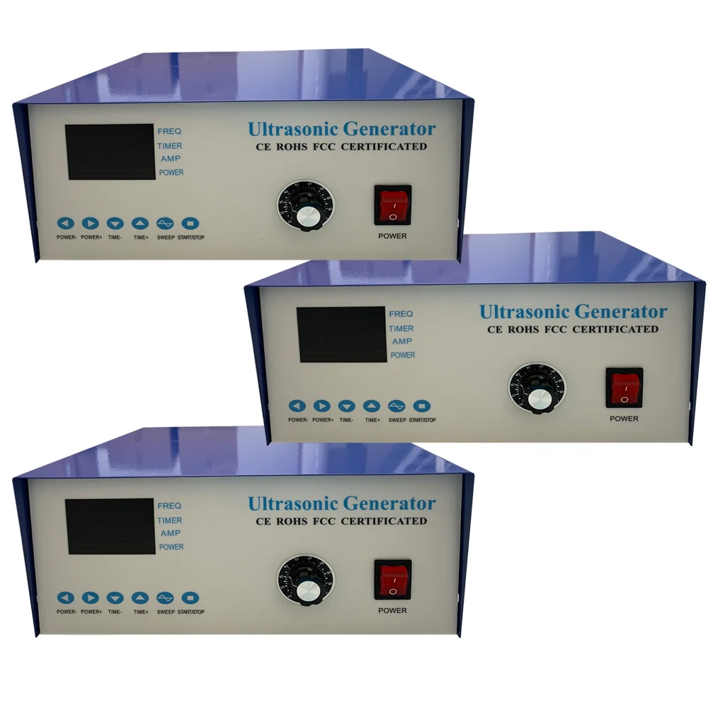 2400w Auto-Tracking Frequency Ultrasonic Generator Work With 25khz 28khz Ultrasonic Transducer