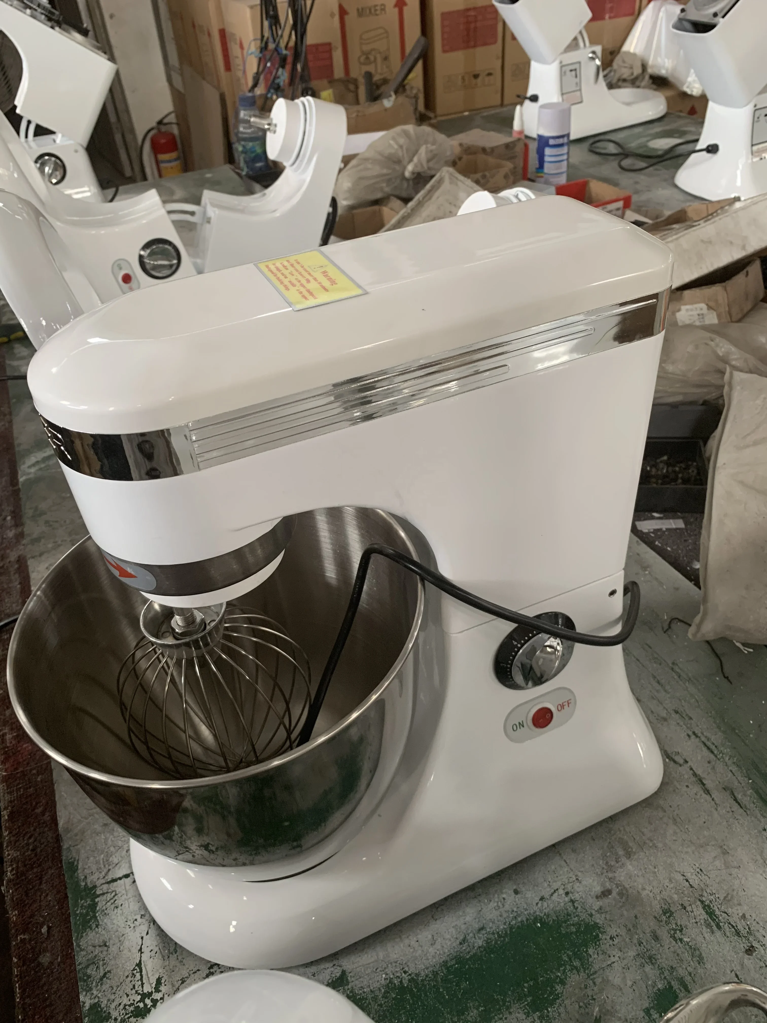 Commercial Kitchen Machine Big Capacity 7 Liter Electric Planetary Food Mixers Food Processor Machine Cake Mixer