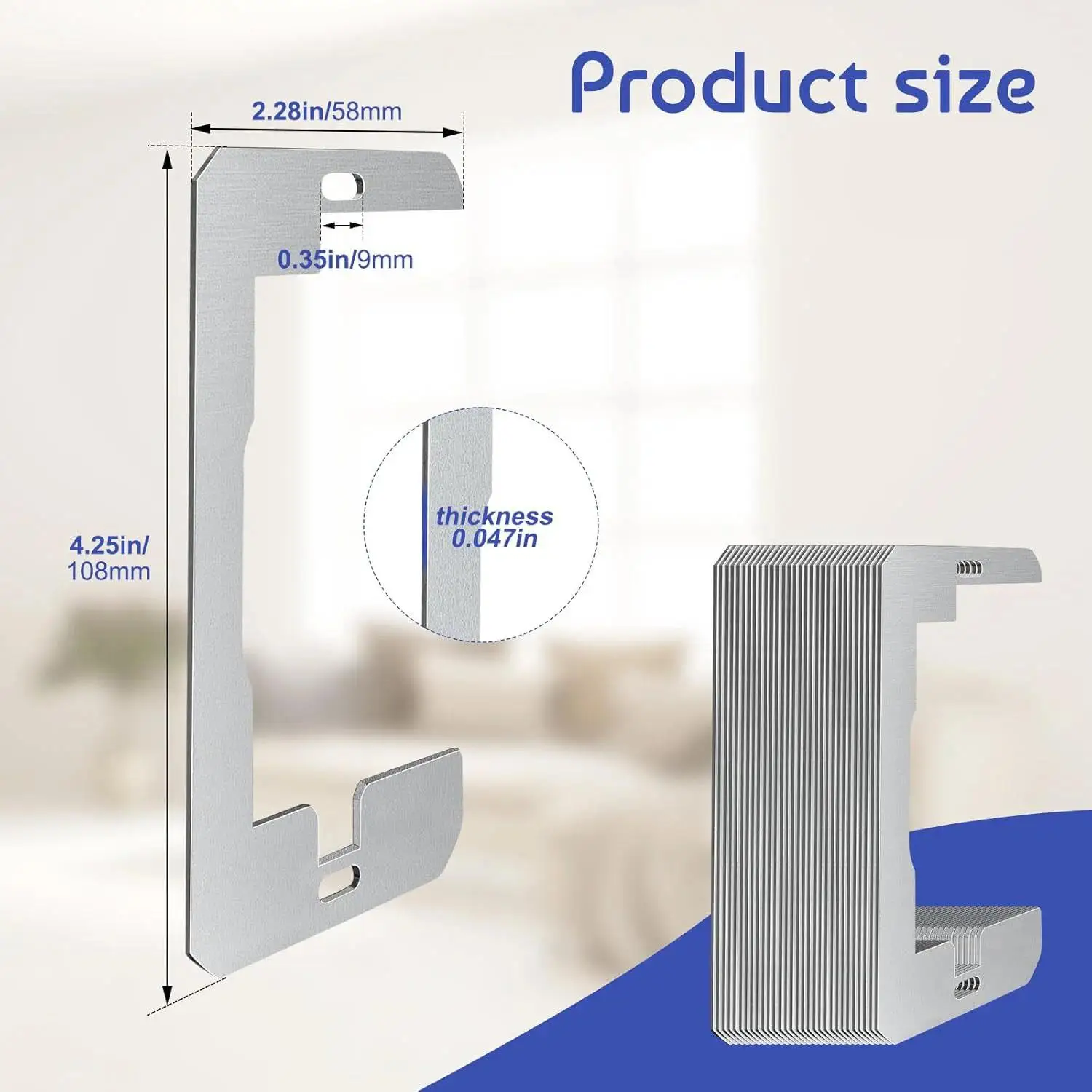 5/10pcs Outlet Leveling Spacers Kit, Wall Plate Switch Adjustment Spacer Shims, Recessed Electrical Socket Correction Gaskets