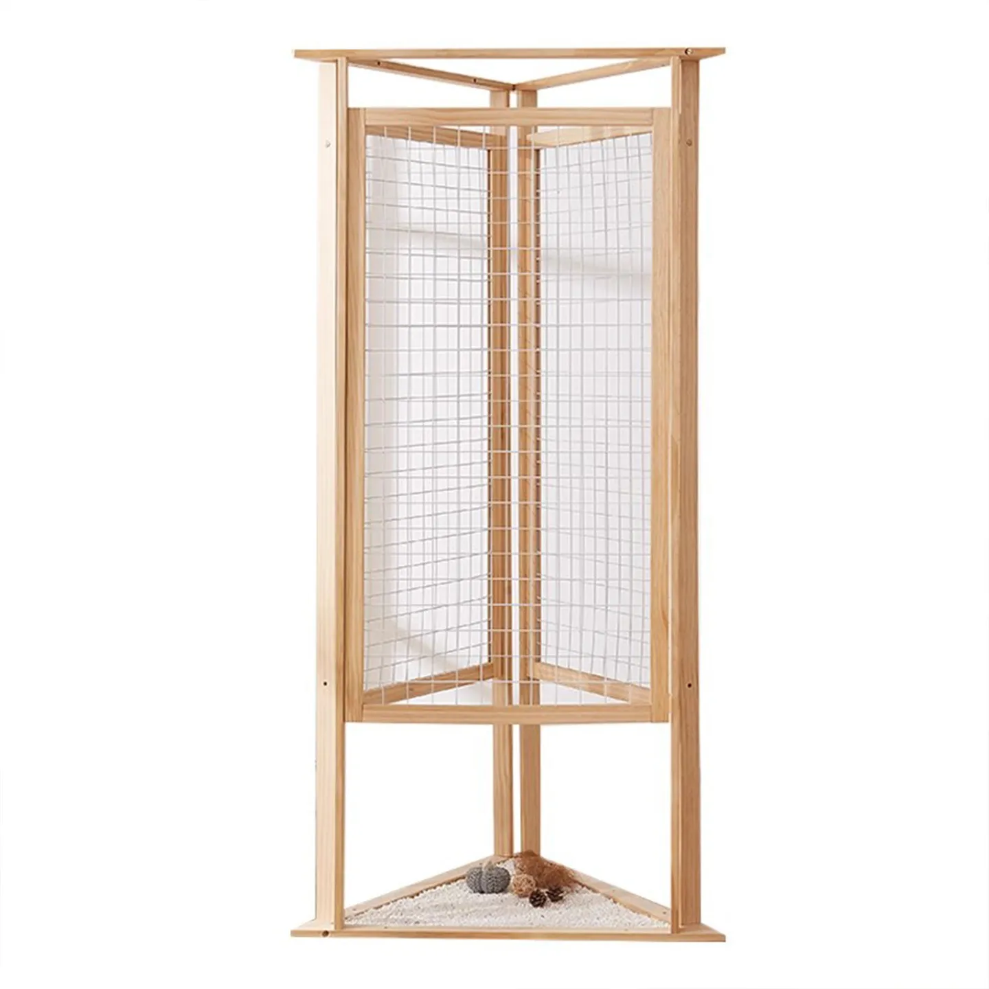 Grid display rack, kindergarten painting exhibition exhibition calligraphy works display rack, floor-standing wooden iron grid r