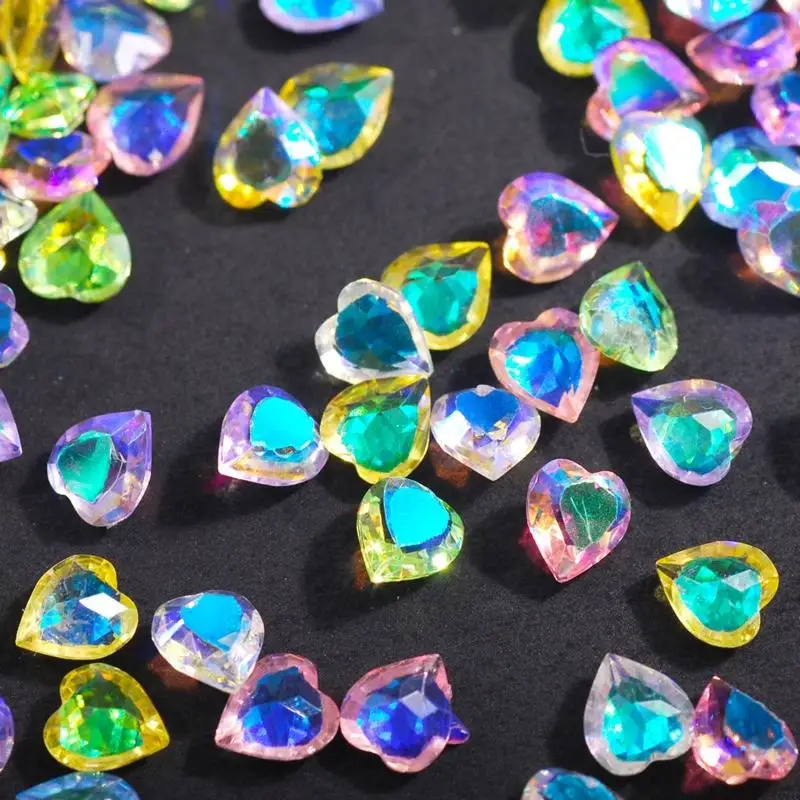 

C71C 100pcs Sparkling for Nail Art DIY DIY Дефорт для свадьбы любители свадьбы