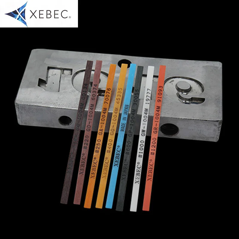 1pcs/5pcs Japan XEBEC 1004M Ceramic Fiber Stone Mold Die Polishing Ceramic Stones 1x4x100mm