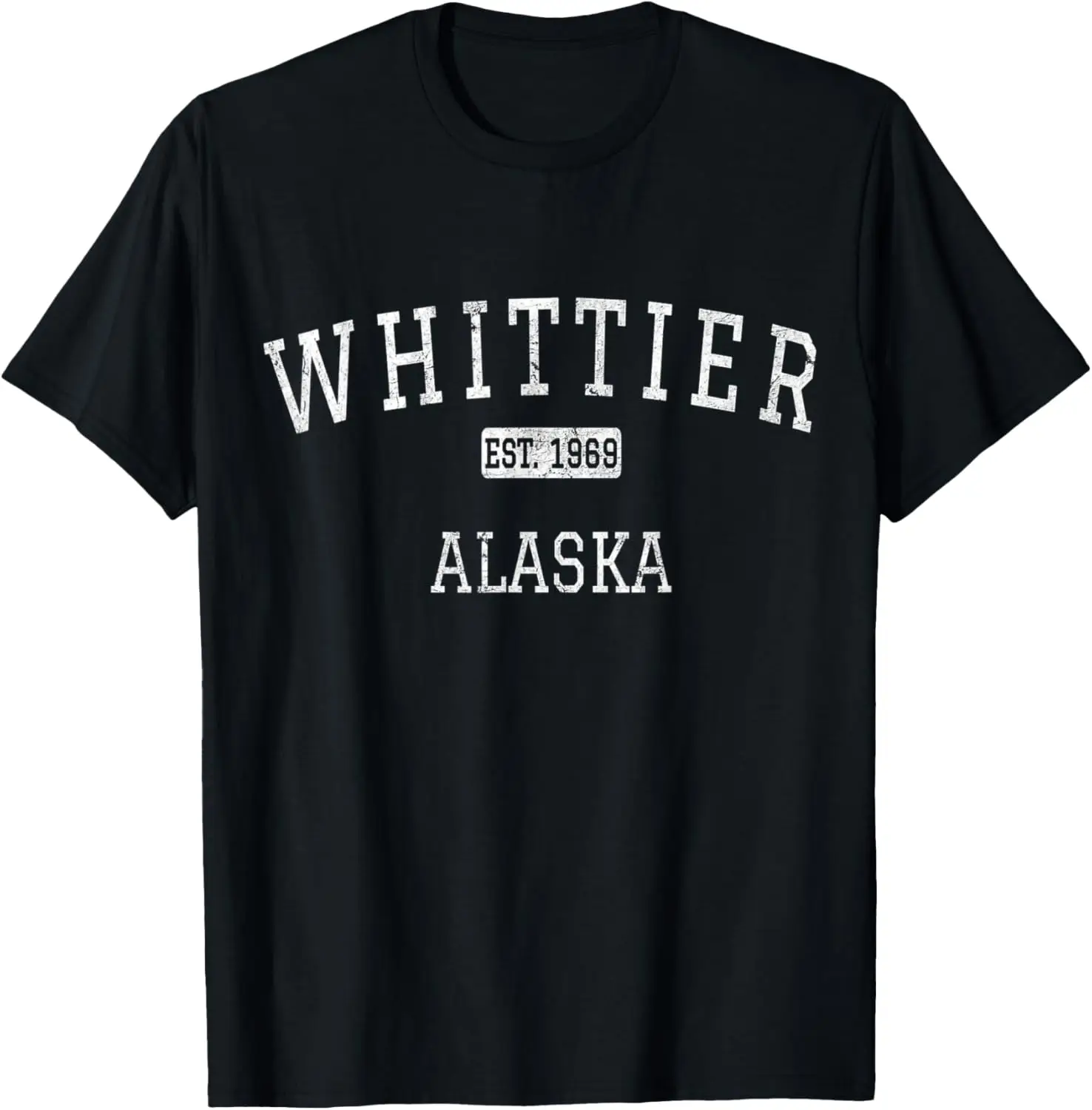 

Whittier Alaska AK Vintage T-Shirt