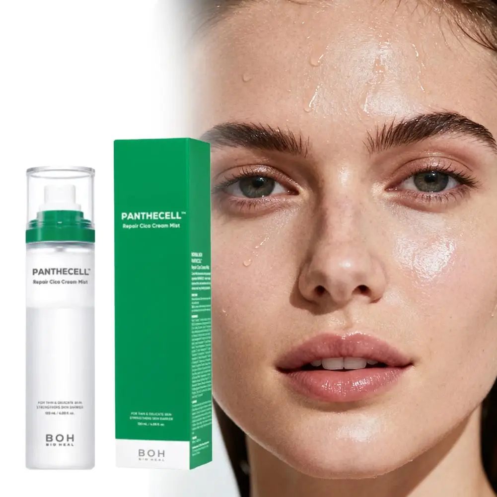 Crema reparadora calmante coreana Centella Asiatica, niebla de 120ml antes del maquillaje, hidratante y fortalece la barrera de la piel, cuidado de la piel