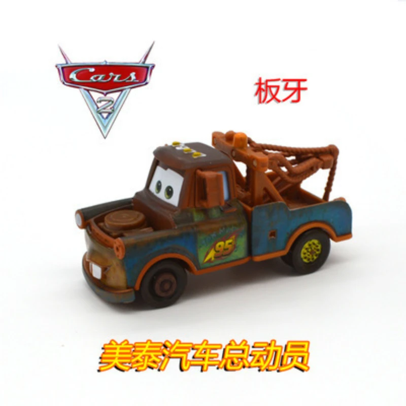 Takara Tomy Tomica Disney Pixar Cars Chick Hicks Lightning McQueen 1:60 Alloy Model Vehicle Toys Sheriff  Auto Boy Children Gift