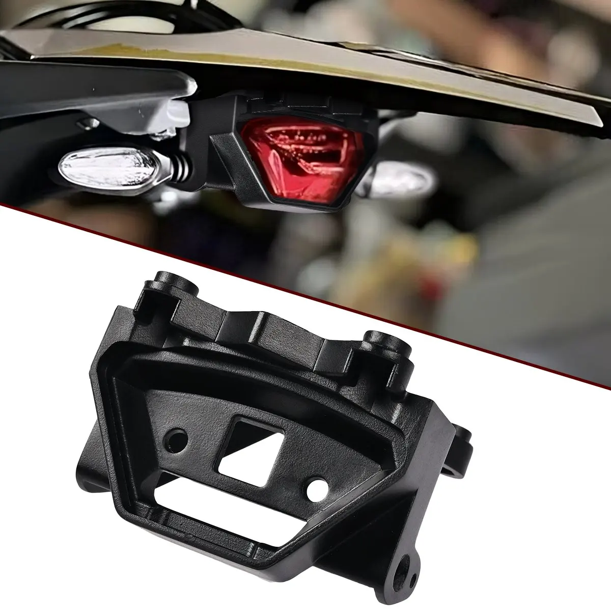 Staffa fanale posteriore per Sur Ron Ultra Bee Tail Tidy 2024 Accessori Portalampada Modifica moto Parti di ricambio Strumenti