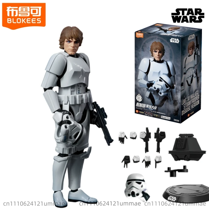 BLOKEES Star Wars Baustein-Figur Beyond Anakin Skywalker CLONE TROOPER Zusammensteckbares Modell Ornament Spielzeug Sammlerstück Geschenk