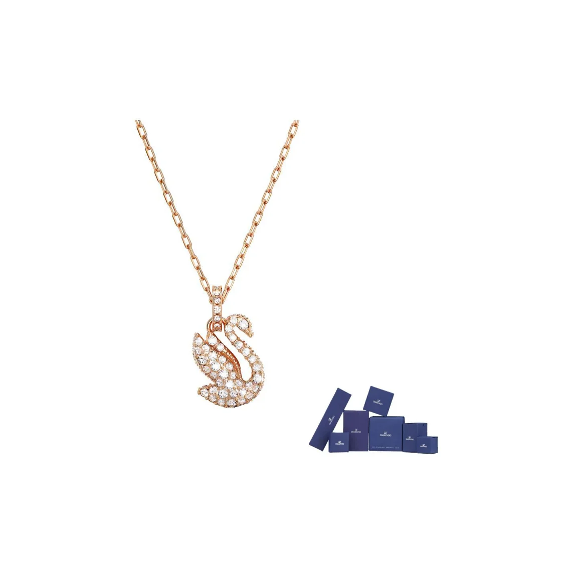 Swarovski Swan Necklaces Women's 5647555