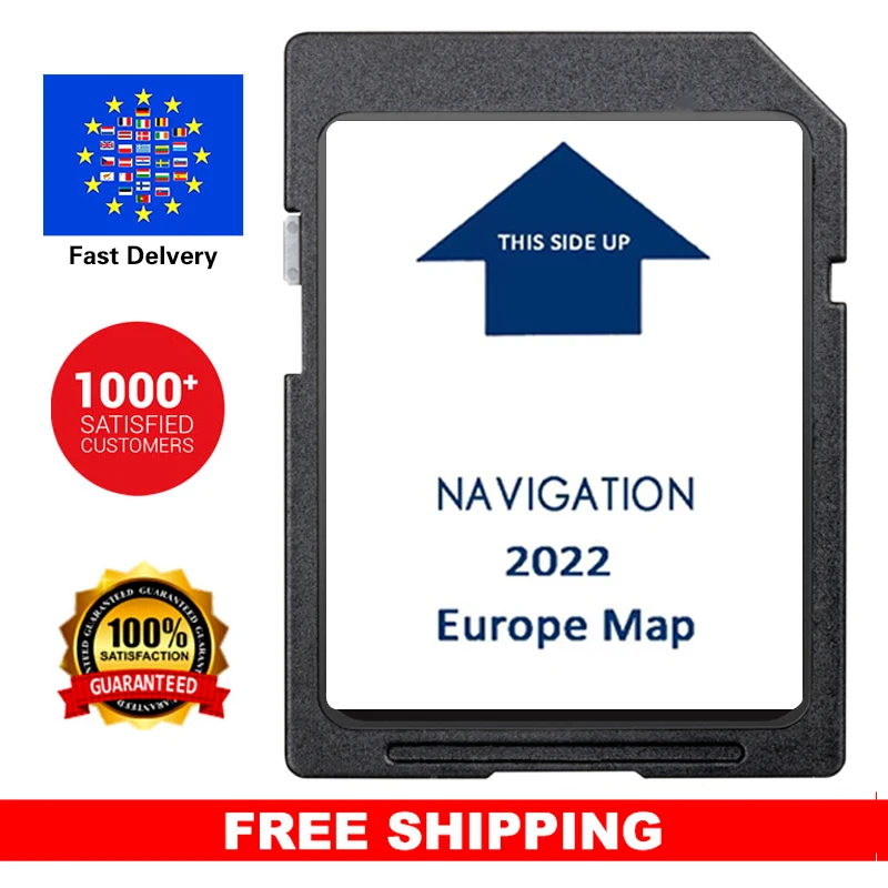 Per IVECO XP Daily Car Full Capacity Europe Map Version Software 2022 Nuova scheda SD di navigazione GPS