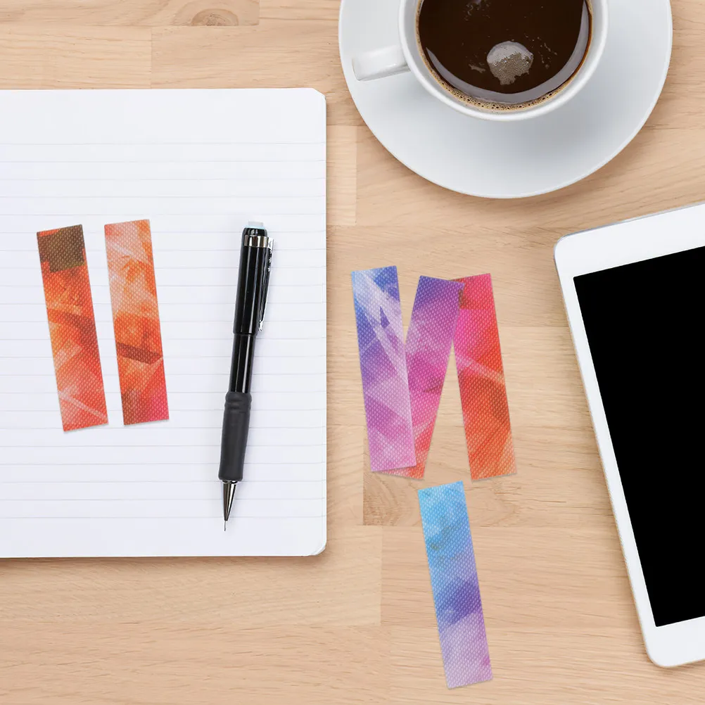 

24 шт. многоразовые сенсорные успокаивающие полоски для снятия стресса для взрослых, текстурированные клейкие полоски для задней панели телефона и рабочего стола (антистресс)