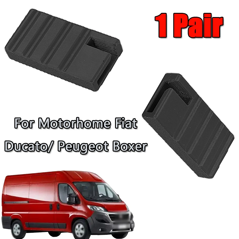 2Pcs RVs Motorhome Swivel Seat Handles Levers Replacement For Fiat Ducato Peugeot Boxer RV Camper Parts Caravan Accessories