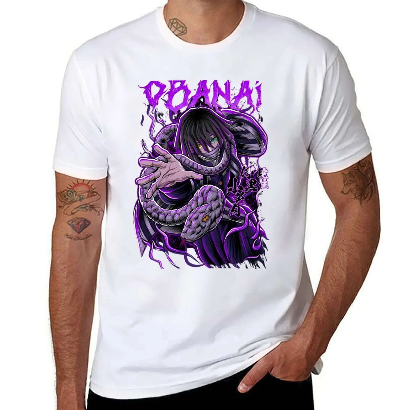 

Obanai Iguro T-Shirt funny t shirts man t shirt man casual T-Shirt