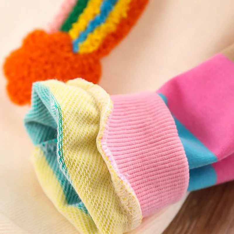 Melario Mädchen Kleid Herbst Langarm Regenbogen Gestreiften Prinzessin Kleider für Mädchen Kinder Kleid Lässige Kinder Kleidung – Detail 6