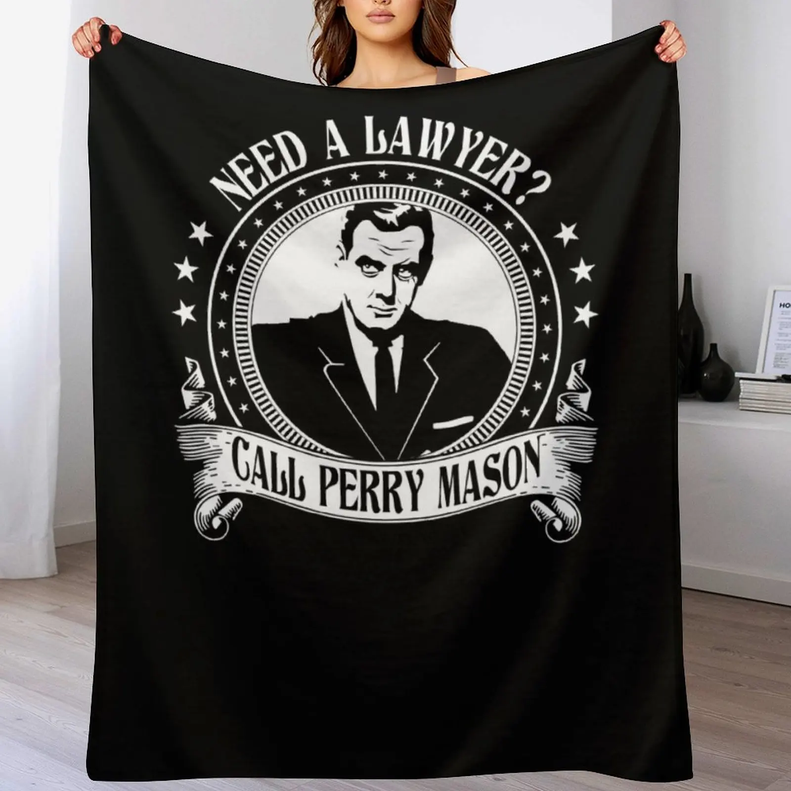 Aucar Perry Mason T Shirt Long Sleeve Sweatshirt Hoodie Funny T Shirt Hoodie Customize T-Shirt Throw Blanket Thins Blankets