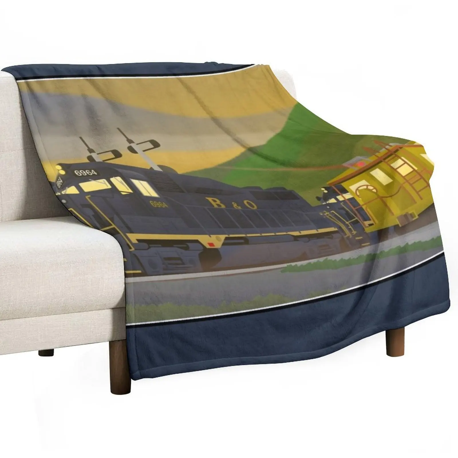Somewhere on Sandpatch Throw Blanket Cute Plaid Beautifuls anime Luxury St Bed covers Designers Blankets