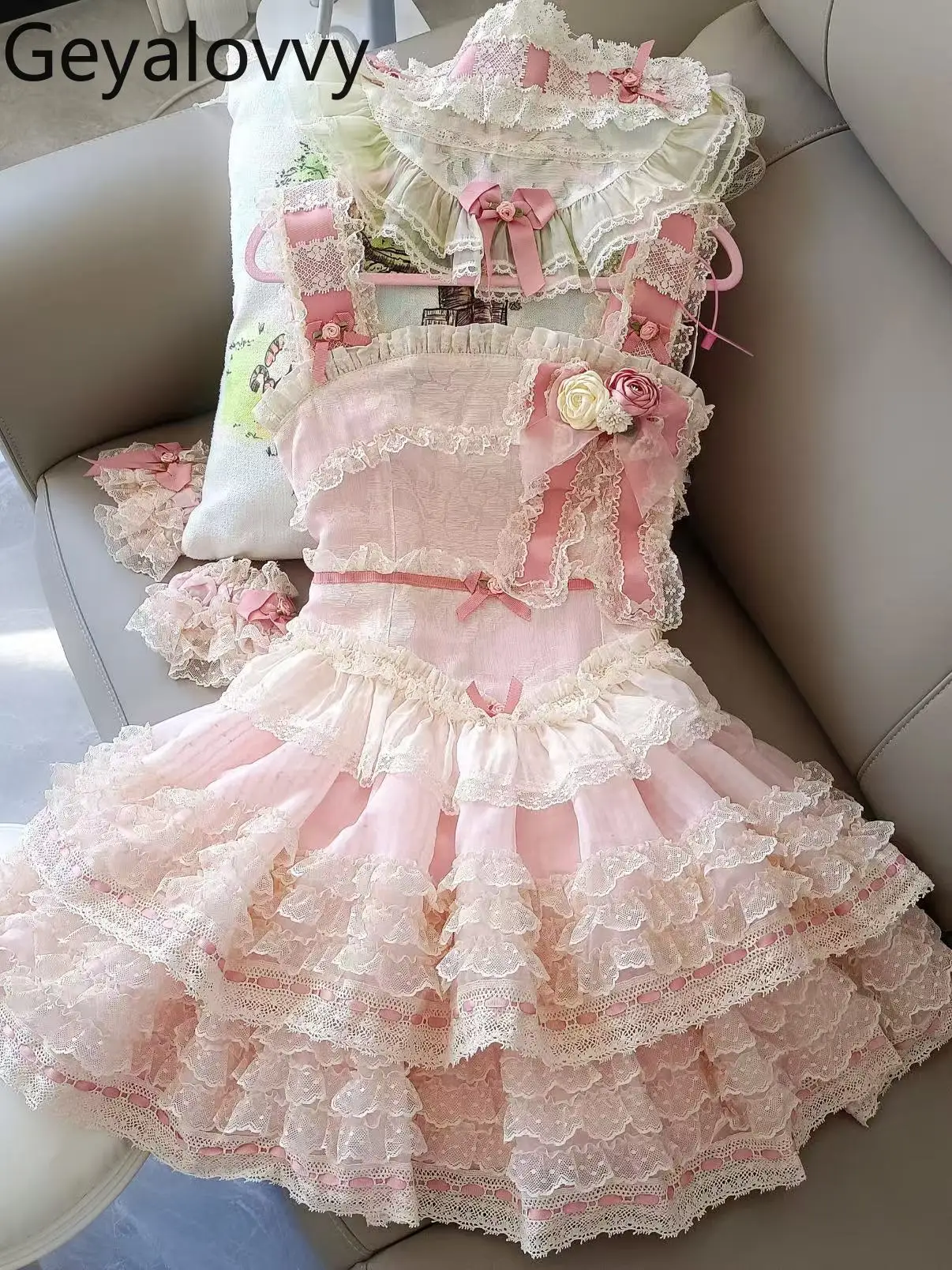 Cintura alta fino ajuste camada suspender vestido verão arco laço doce bonito meninas sem mangas festa de aniversário bolo vestidos curtos