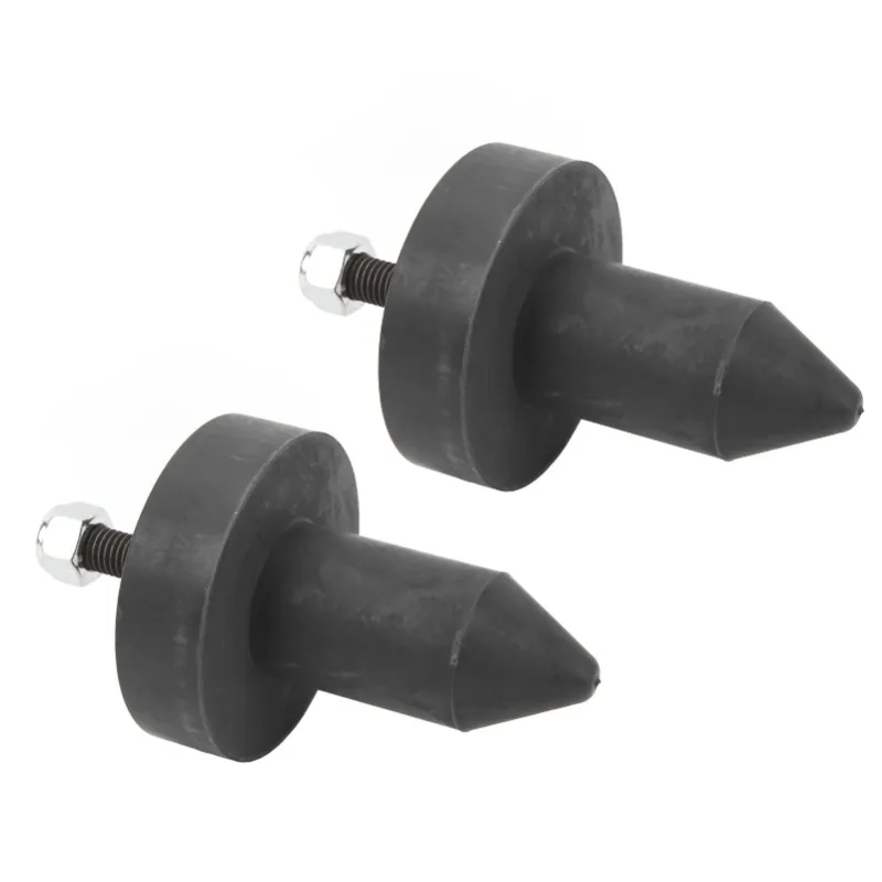 

2 Pieces Black Hood Pin Bushing Supports K179 528 - Durable Hood Locating Pin Mounting Kit for Kenworth T600A T800 W900 - Sturdy