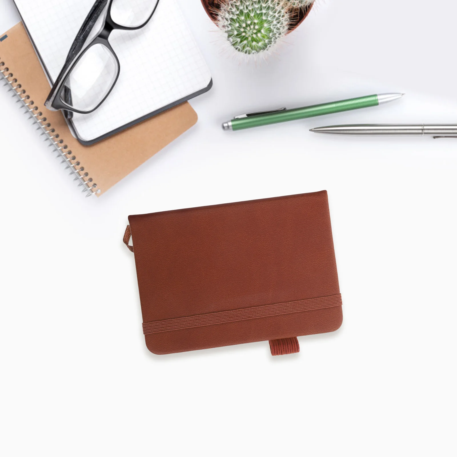 Caderno forrado portátil escritório negócios conferência bloco de notas suprimentos pequeno planejador de negócios tamanho de bolso bloco de notas uso duradouro