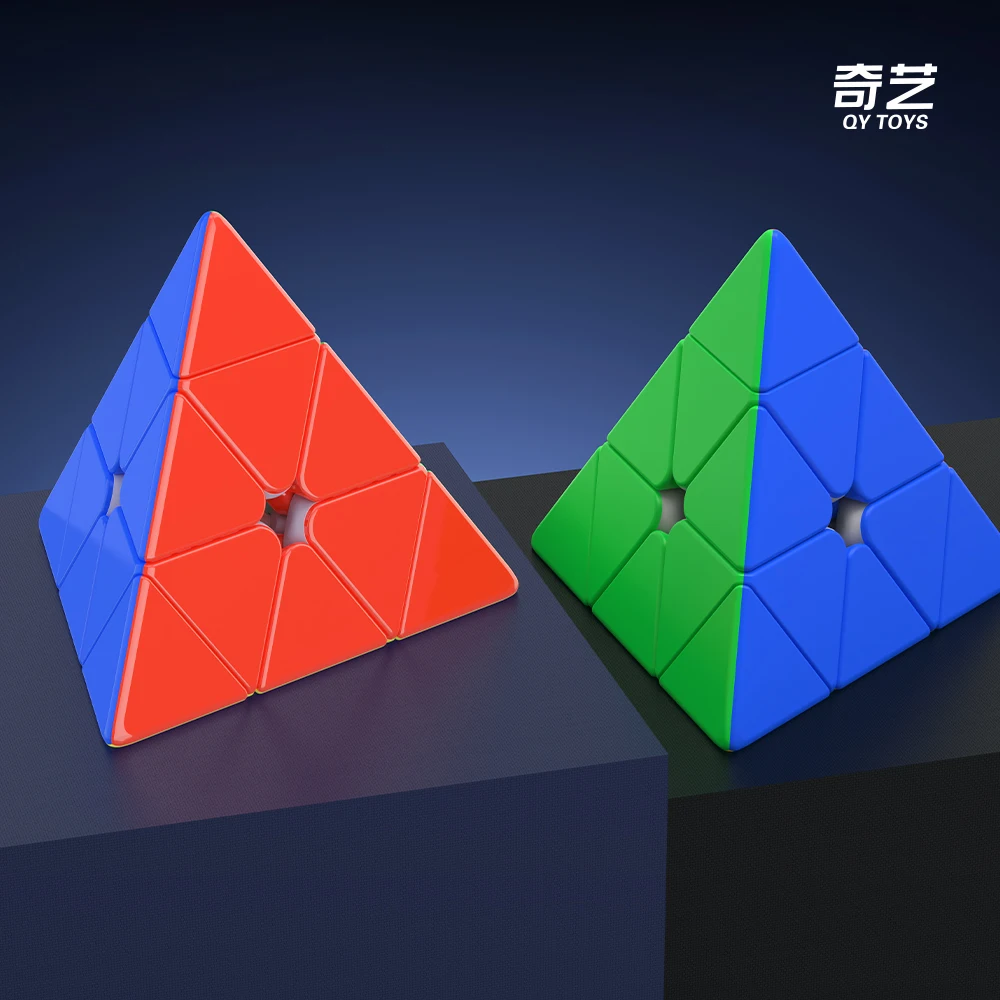 [JudyCube] QIYI M Pro Pyaraminx pioneiro UV Cubo Mágico Magnético Brinquedos Fidget Qiyi Pyraminx Flagship Cubo Mágico Quebra-cabeça