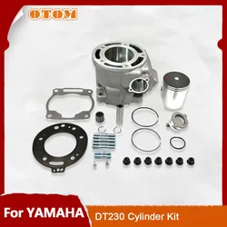 OTOM Motorcycle 66.8mm Cylinder Kit DT230 MT250 TSE250 Piston Ring Pin Sealing Pad Bearing Of Connecting Rod For YAMAHA Engine